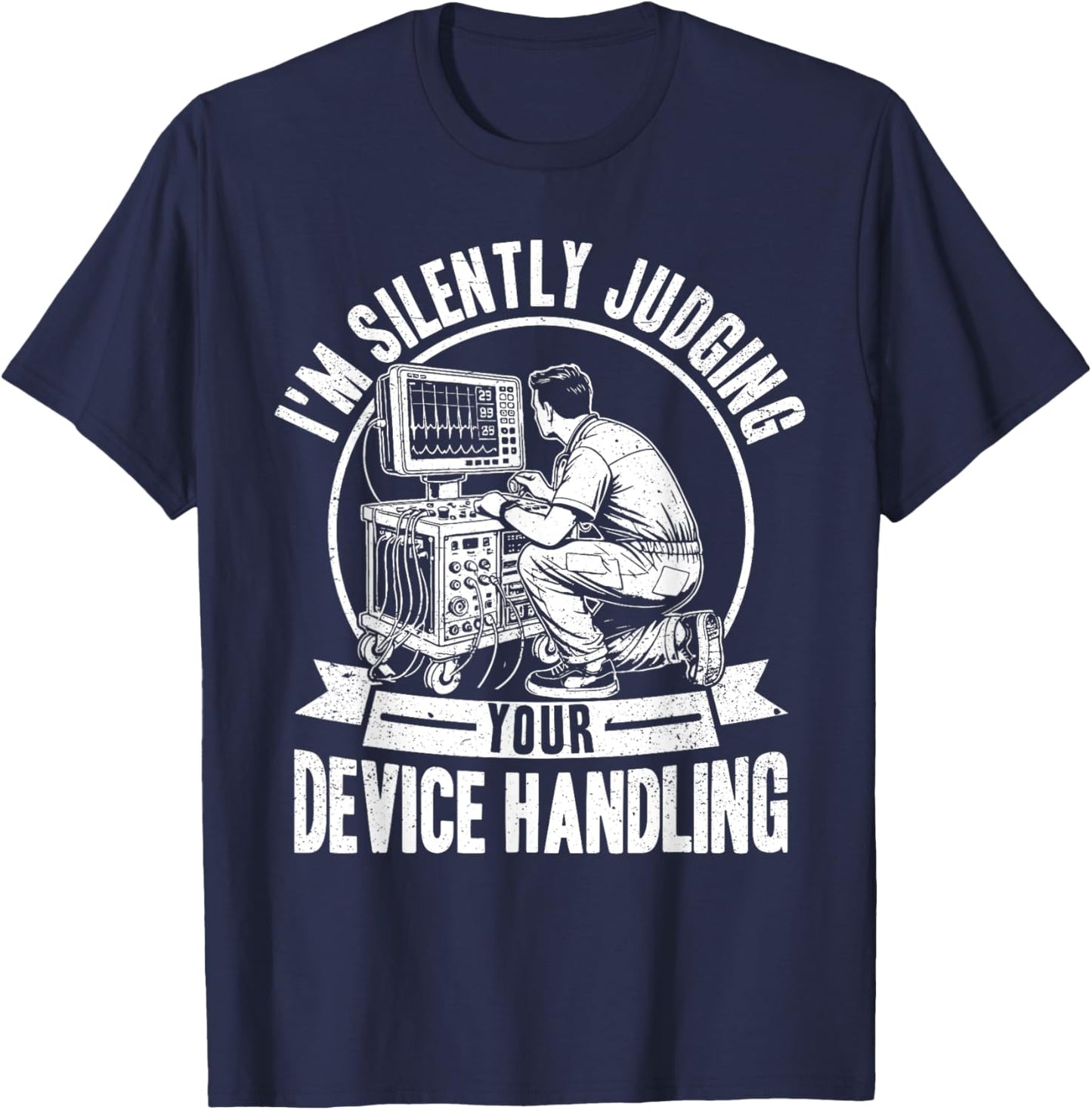 Biomed tech T-Shirt - T-Shirt | Navy