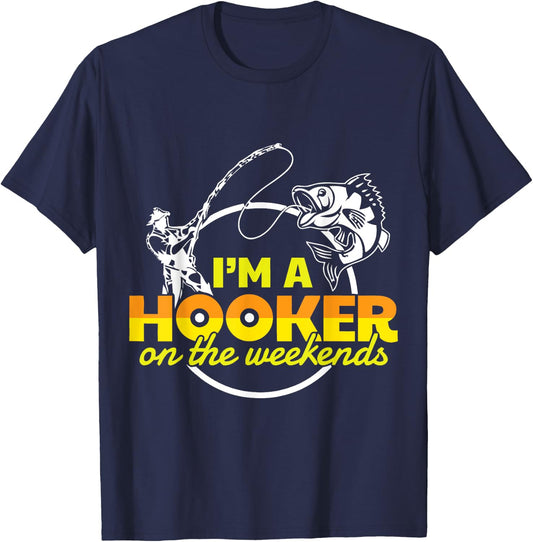 I'm A Hooker On The Weekend T-Shirt - T-Shirt | Navy