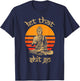 Let That Shit Go - Goa Psychedelic Plants Dance Festival T-Shirt - T-Shirt | Navy