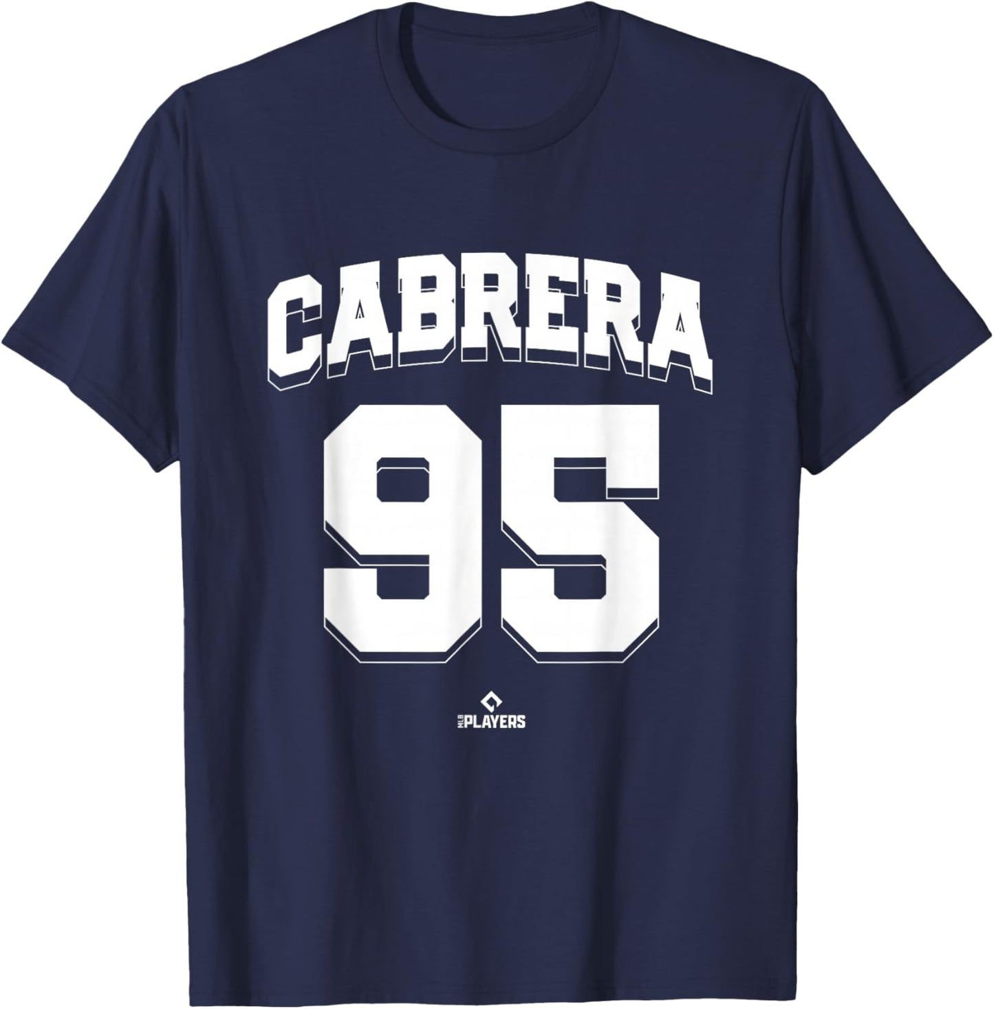 Oswaldo Cabrera 95 New York MLBPA T-Shirt - T-Shirt | Navy