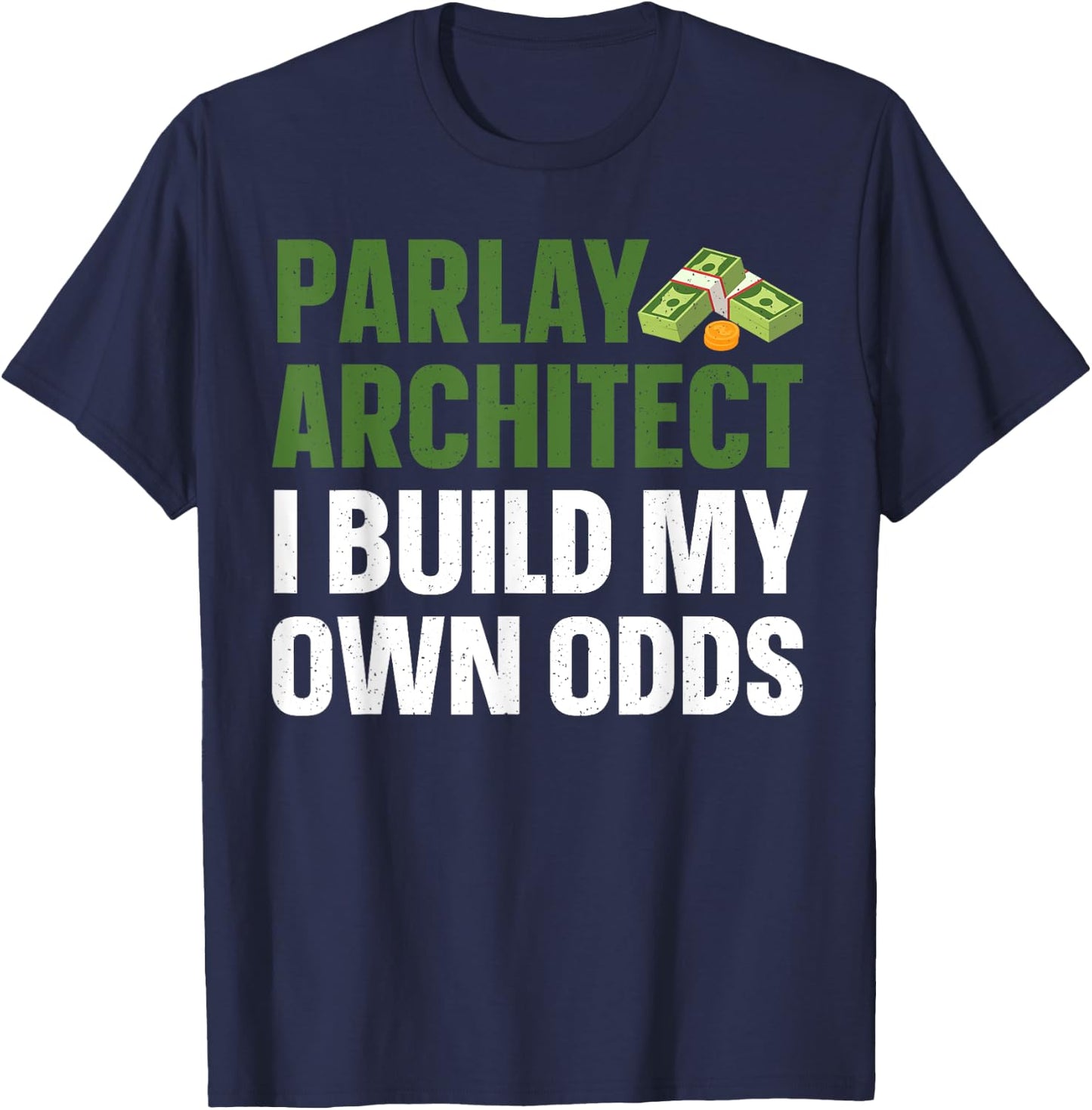Best Sports Betting Art Women Parlay Sports Gambler T-Shirt - T-Shirt | Navy