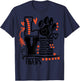 Football tigers paw mom school spirit T-Shirt - T-Shirt | Navy