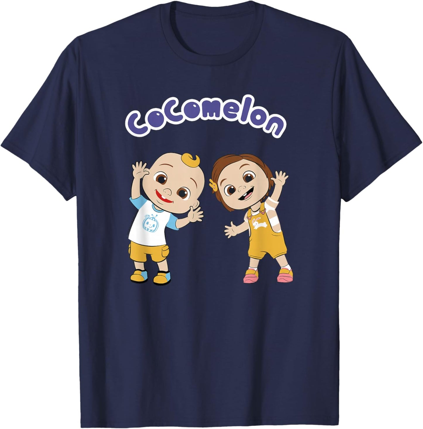 CoComelon Classic Children Double Dancing T-Shirt - T-Shirt | Navy