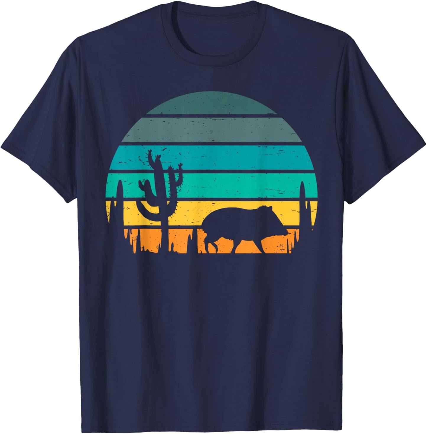 Javelina Pig Desert Arizona Quote for a Javelina fan T-Shirt - T-Shirt | Navy