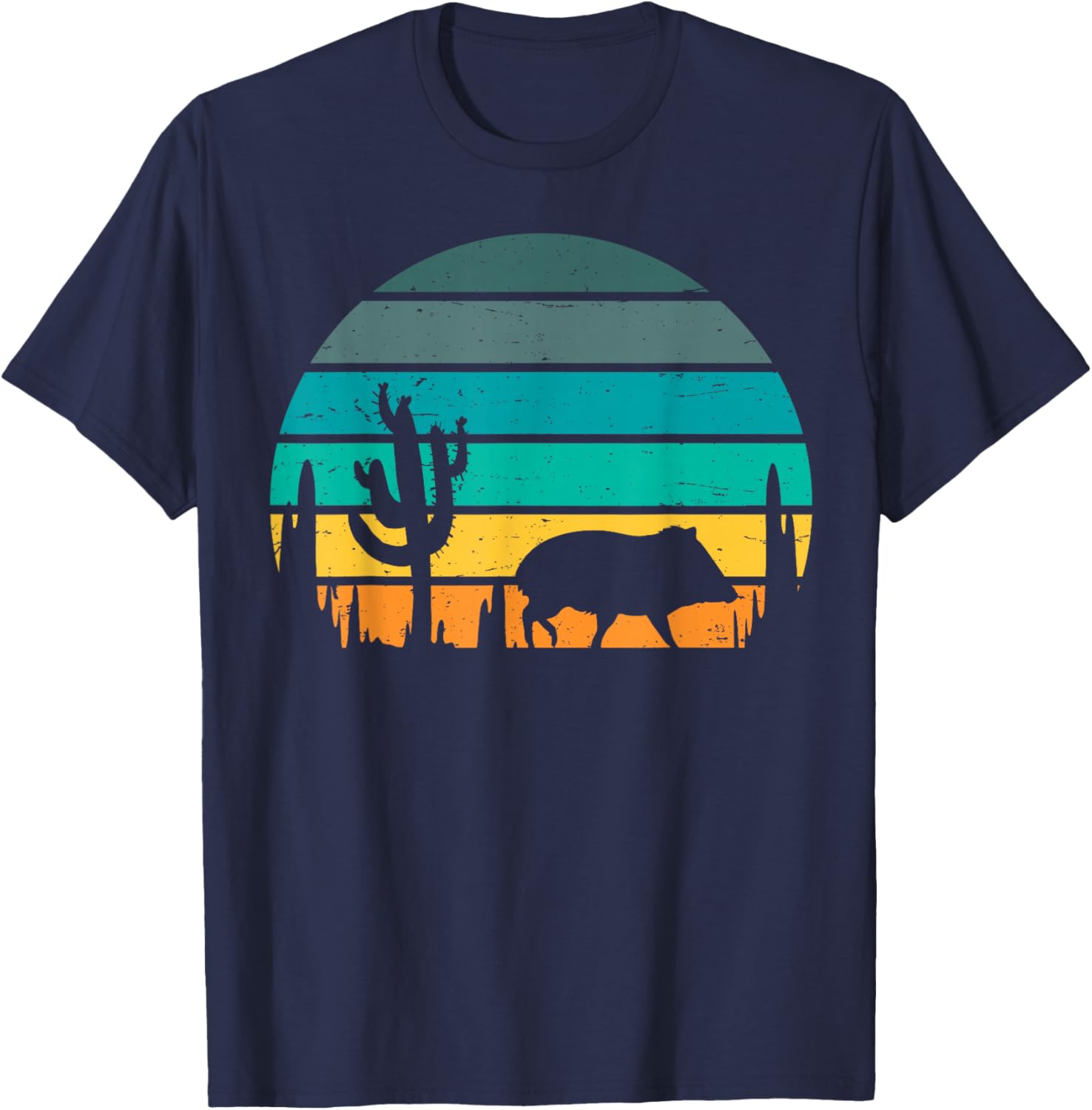 Javelina Pig Desert Arizona Quote for a Javelina fan T-Shirt - T-Shirt | Navy