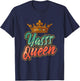 Yes Queen Yasss Queen Kween T-Shirt - T-Shirt | Navy
