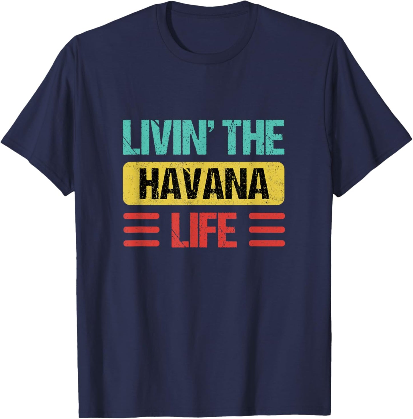 Havana Cuba T-Shirt - T-Shirt | Navy