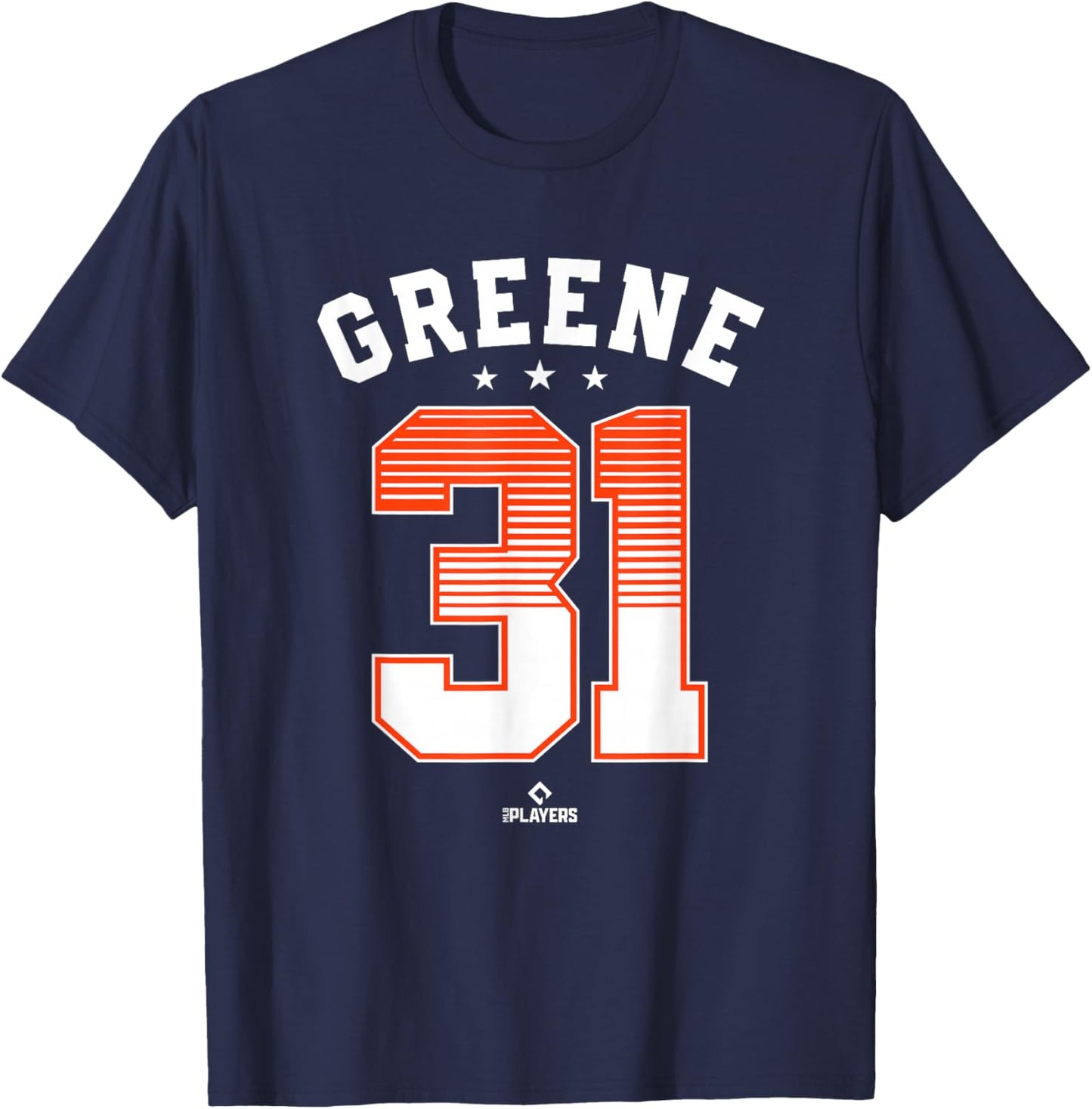 Riley Greene 31 Detroit MLBPA T-Shirt - T-Shirt | Navy