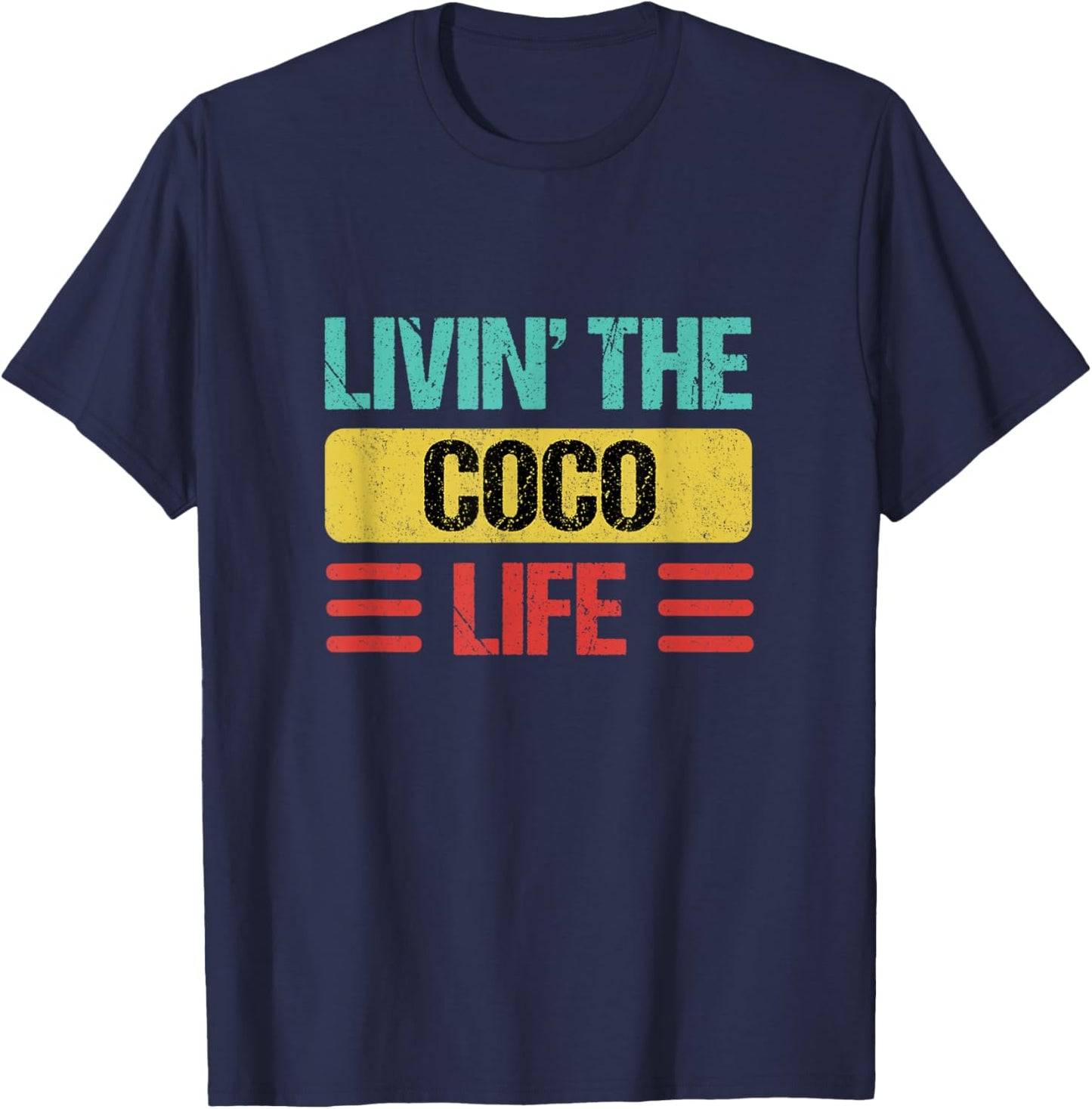 Coco Name T-Shirt - T-Shirt | Navy