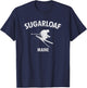 Sugarloaf Skiing Ski Maine Gift T-Shirt - T-Shirt | Navy