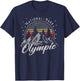 Retro Olympic National Park US Vintage Olympic T-Shirt - T-Shirt | Navy