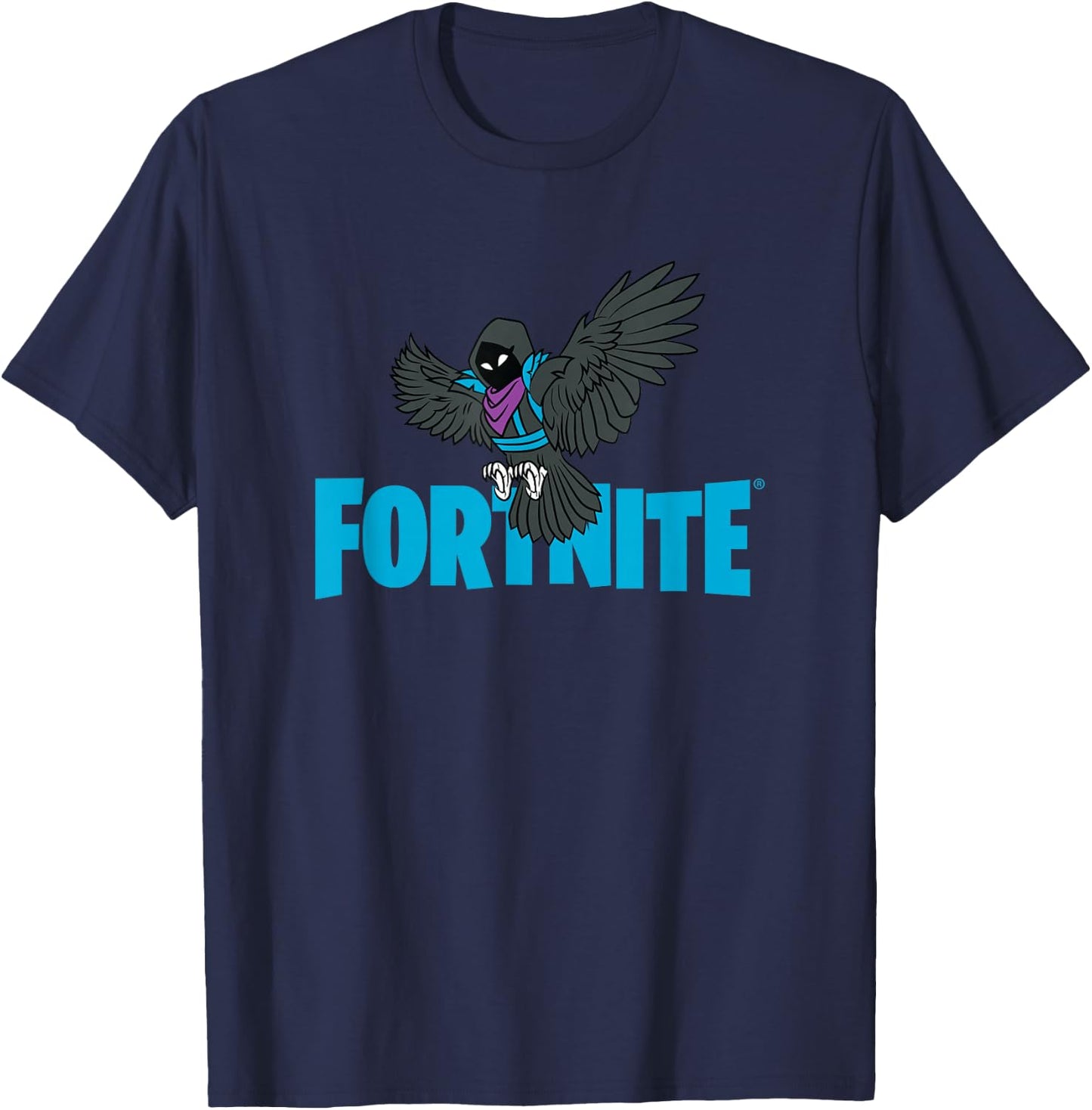 Fortnite Raven Logo T-Shirt - T-Shirt | Navy