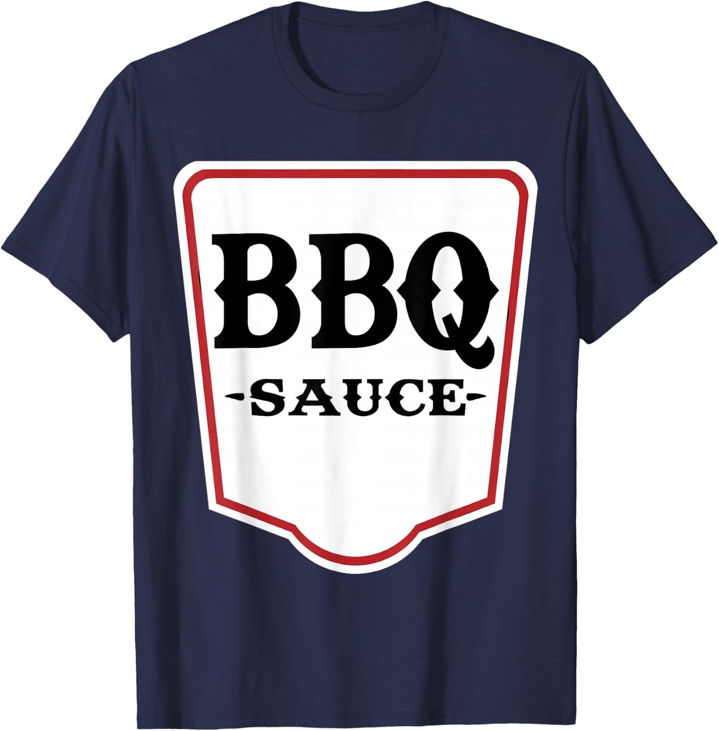 BBQ Sauce Costume For Children, Boys, Girls Halloween T-Shirt - T-Shirt | Navy