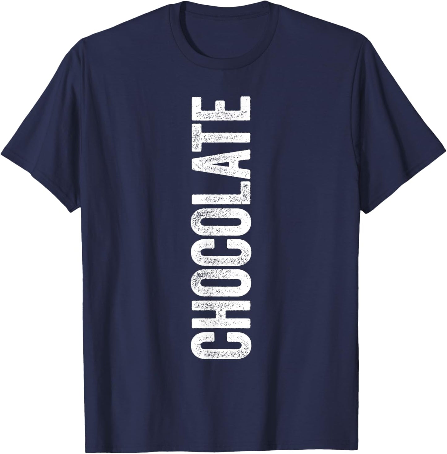 Chocolate Shirt Adult Kids Chocolate Bar Costume T-Shirt - T-Shirt | Navy