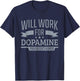 Parkinson's Disease Awareness Work For Dopamine Parkinson's T-Shirt - T-Shirt | Navy