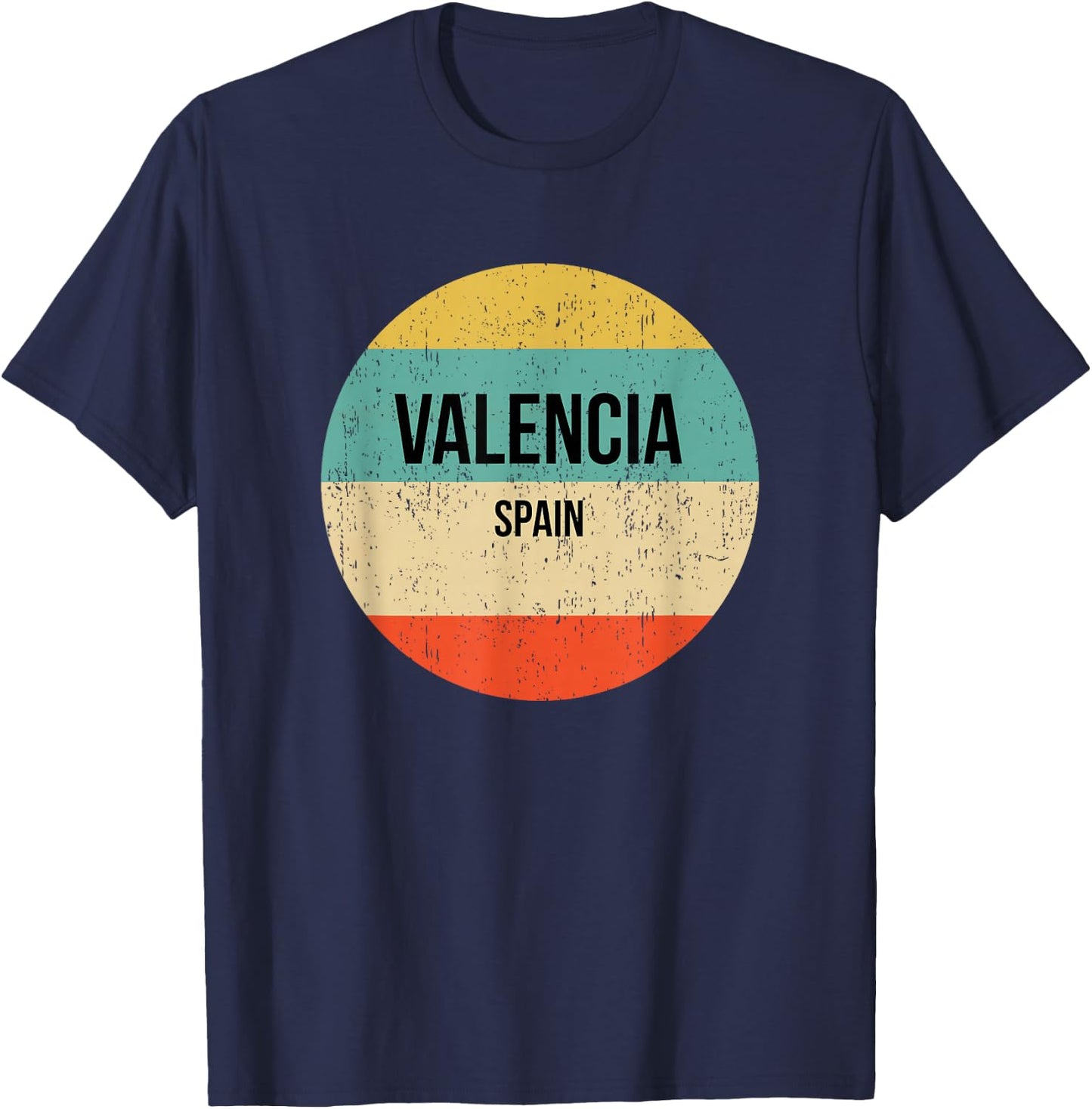Valencia Spain T-Shirt - T-Shirt | Navy