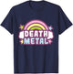 Death Metal Rainbow T-Shirt - T-Shirt | Navy