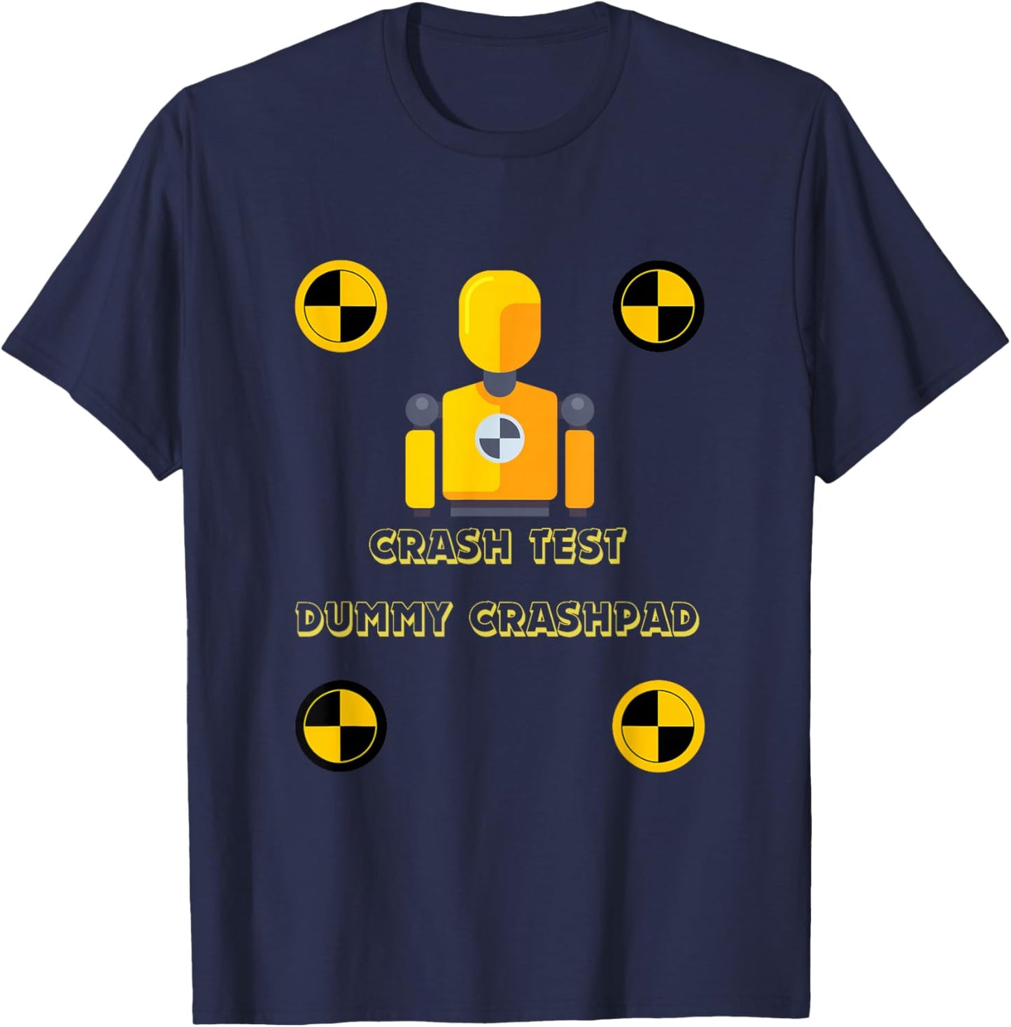 Crash Test Dummy Crashpad T-Shirt - T-Shirt | Navy