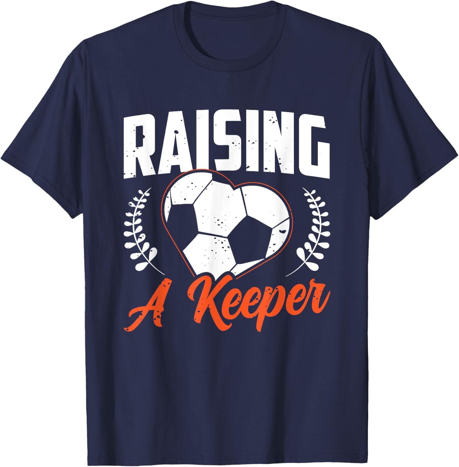 Raising A Keeper T-Shirt - T-Shirt | Navy