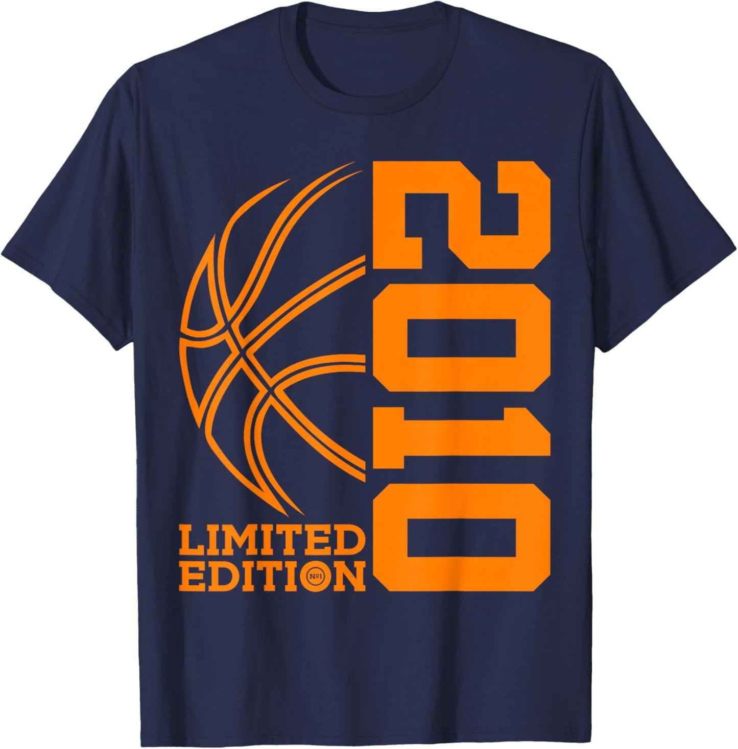 15th BIRTHDAY BASKETBALL LIMITED EDITION 2010 T-Shirt - T-Shirt | Navy