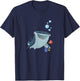 Disney Pixar Finding Dory Marlin & Destiny The Whale Sketch T-Shirt - T-Shirt | Navy