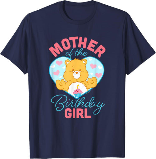 Care Bears Mother Of The Birthday Girl Vintage Heart Logo