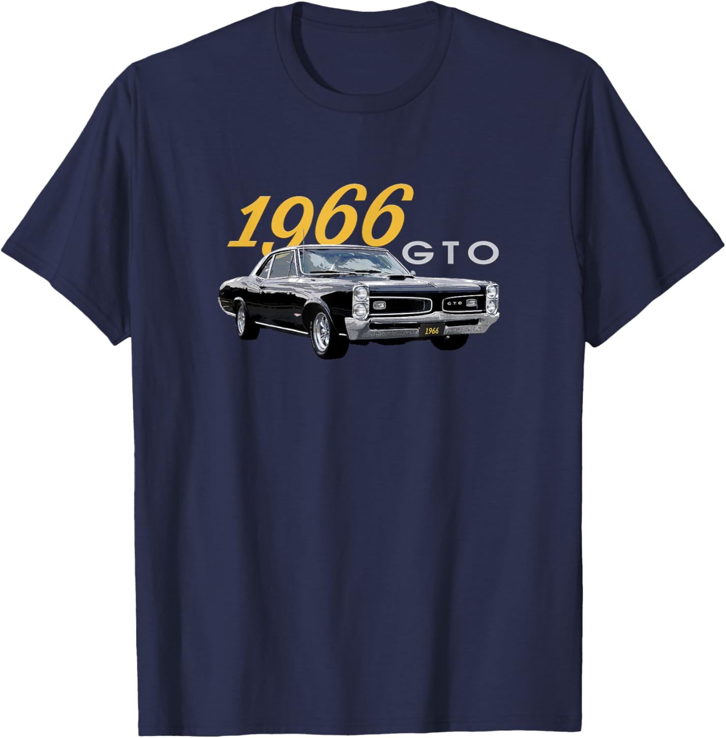 American Muscle Cars,1966 GTO, Classic Cars, CAR Guys, 1960s T-Shirt - T-Shirt | Navy