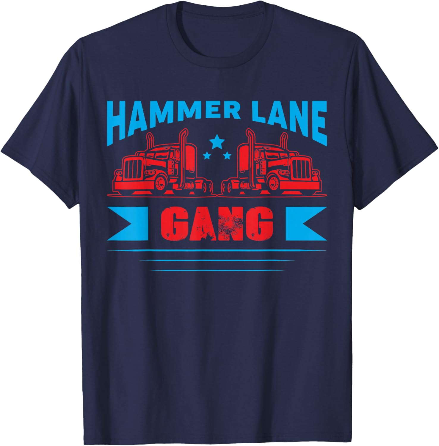 Hammer Lane Gang T-Shirt - T-Shirt | Navy