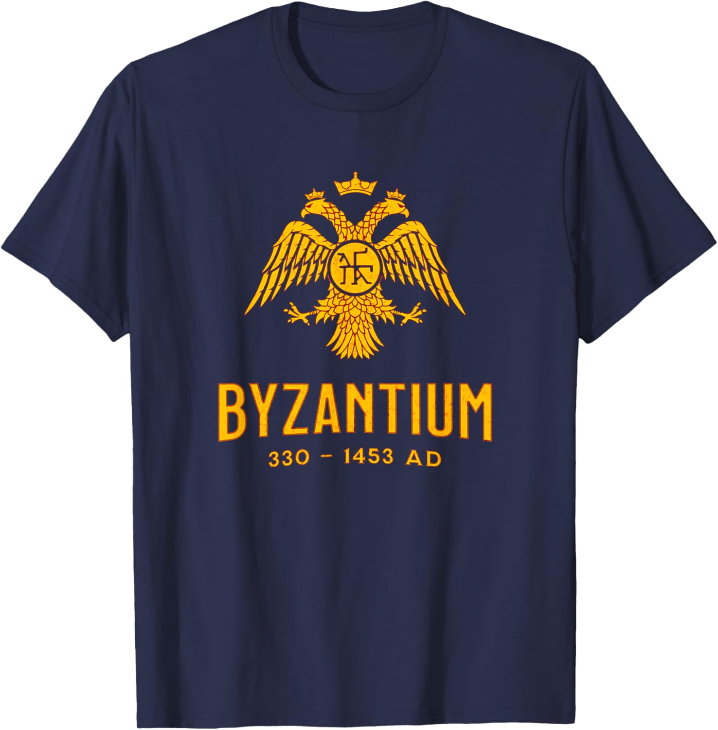 Byzantium Byzantine Empire Symbol T-Shirt - T-Shirt | Navy