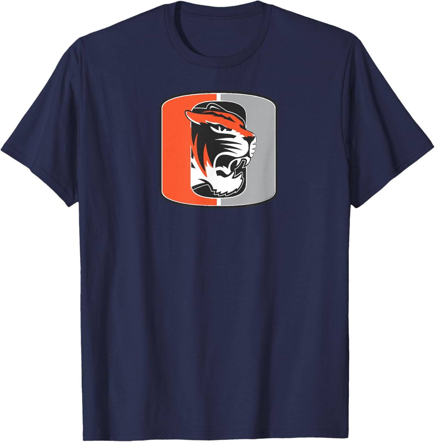 Olney Tiger Football T-Shirt - T-Shirt | Navy