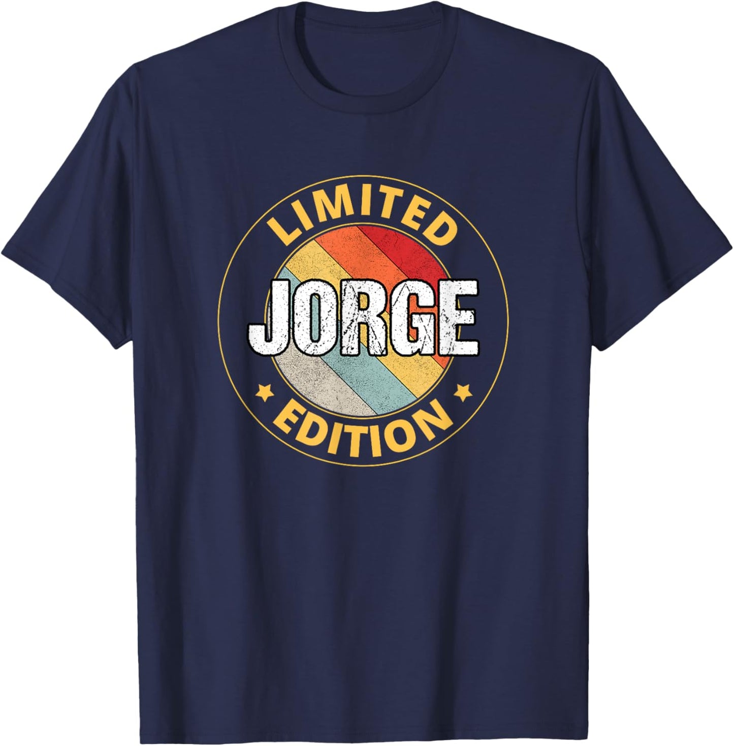 Jorge Name T-Shirt - T-Shirt | Navy