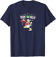 Donald Duck - Christmas Duck The Halls T-Shirt - T-Shirt | Navy
