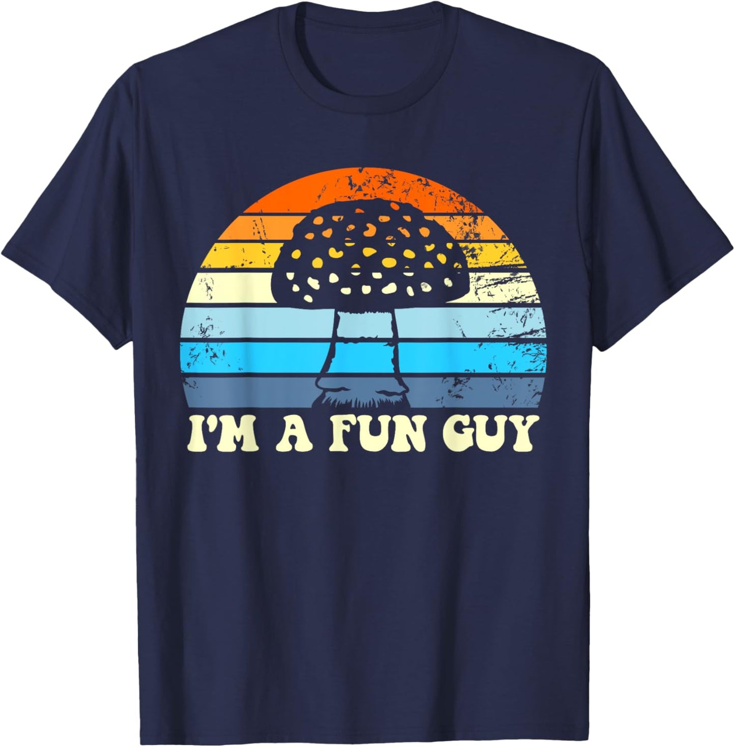 I'm A Funguy Funny Mushroom Fungi Men's I'm A Funguy T-Shirt - T-Shirt | Navy
