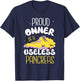 Owner of a Useless Pancreas Type Diabetes T-Shirt - T-Shirt | Navy