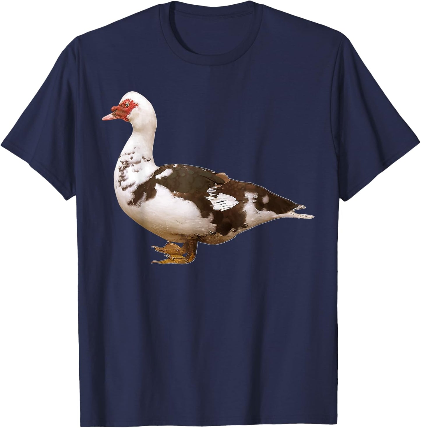 Muscovy Duck Love T-Shirt - T-Shirt | Navy