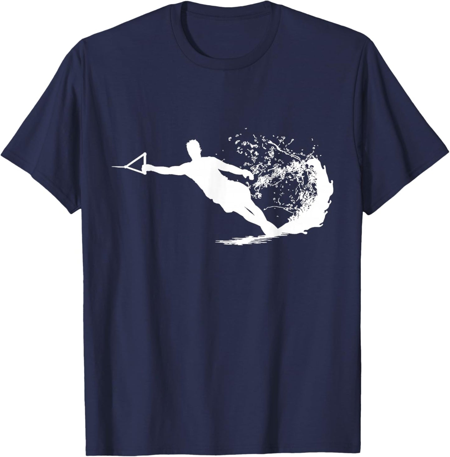 Water Skier Professional - Water Skiing Water Skiing , Men, Black, Small T-Shirt - T-Shirt | Navy