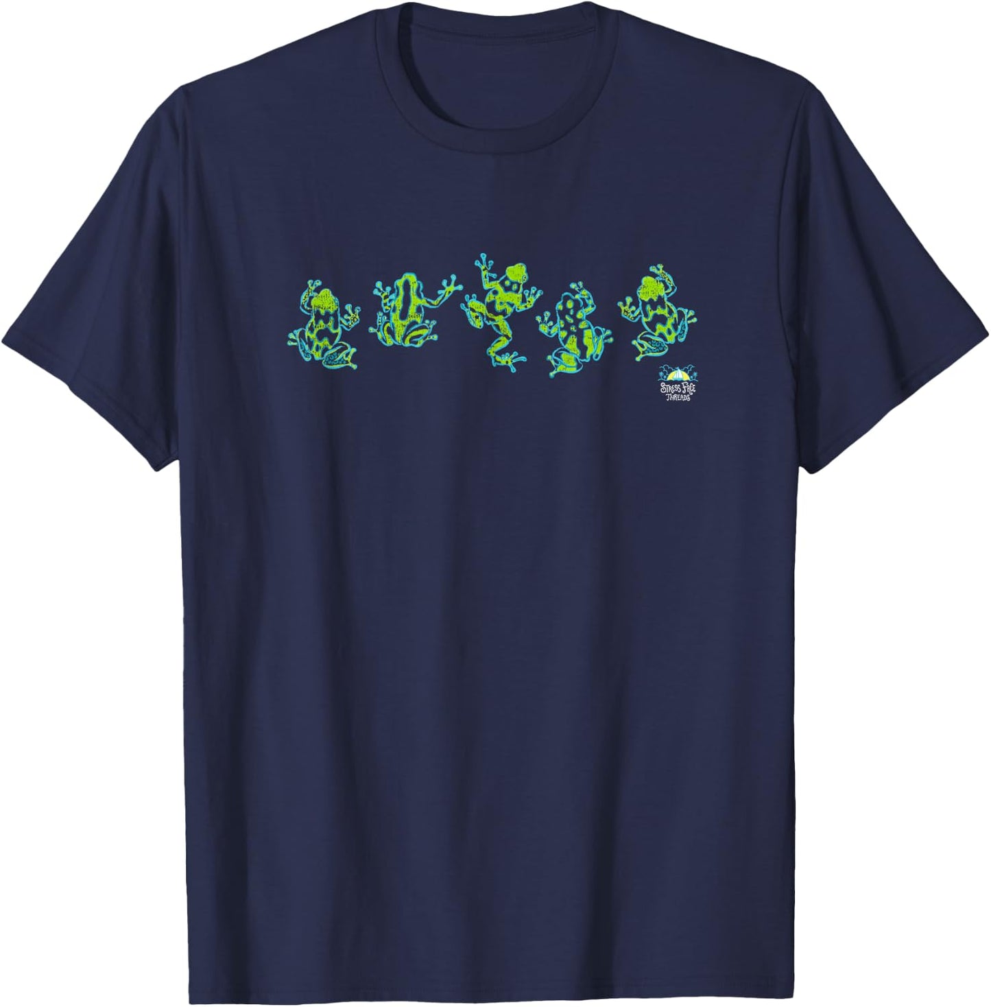 Dart Frogs Vintage T-Shirt - T-Shirt | Navy
