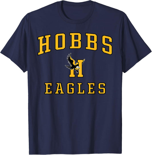 Hobbs High School Eagles C1 T-Shirt - T-Shirt | Navy