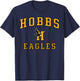 Hobbs High School Eagles C1 T-Shirt - T-Shirt | Navy