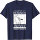 Visit The Bermuda Triangle Water Ocean Triangle T-Shirt - T-Shirt | Navy