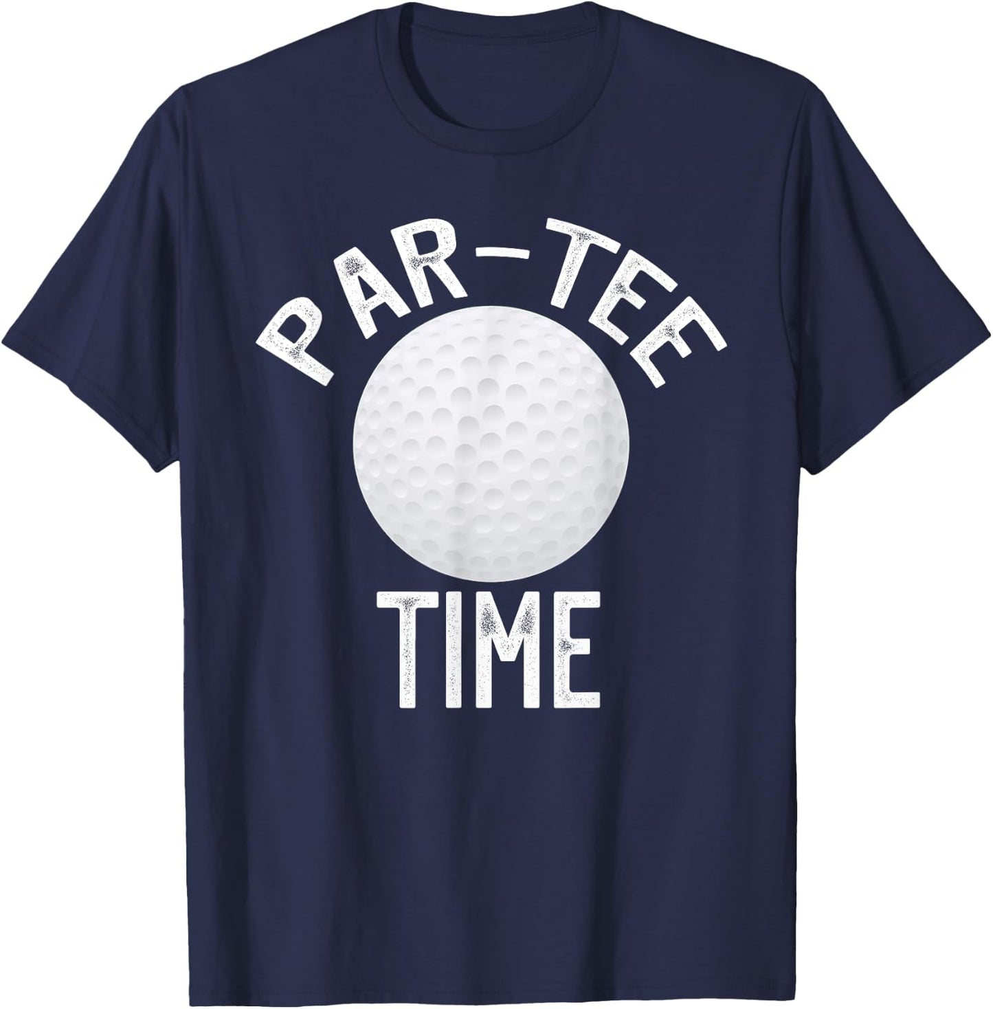 Par- Time Funny Golf T-Shirt - T-Shirt | Navy