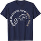 Horses Are Essential For My Mental Health For Horses Owner T-Shirt - T-Shirt | Navy