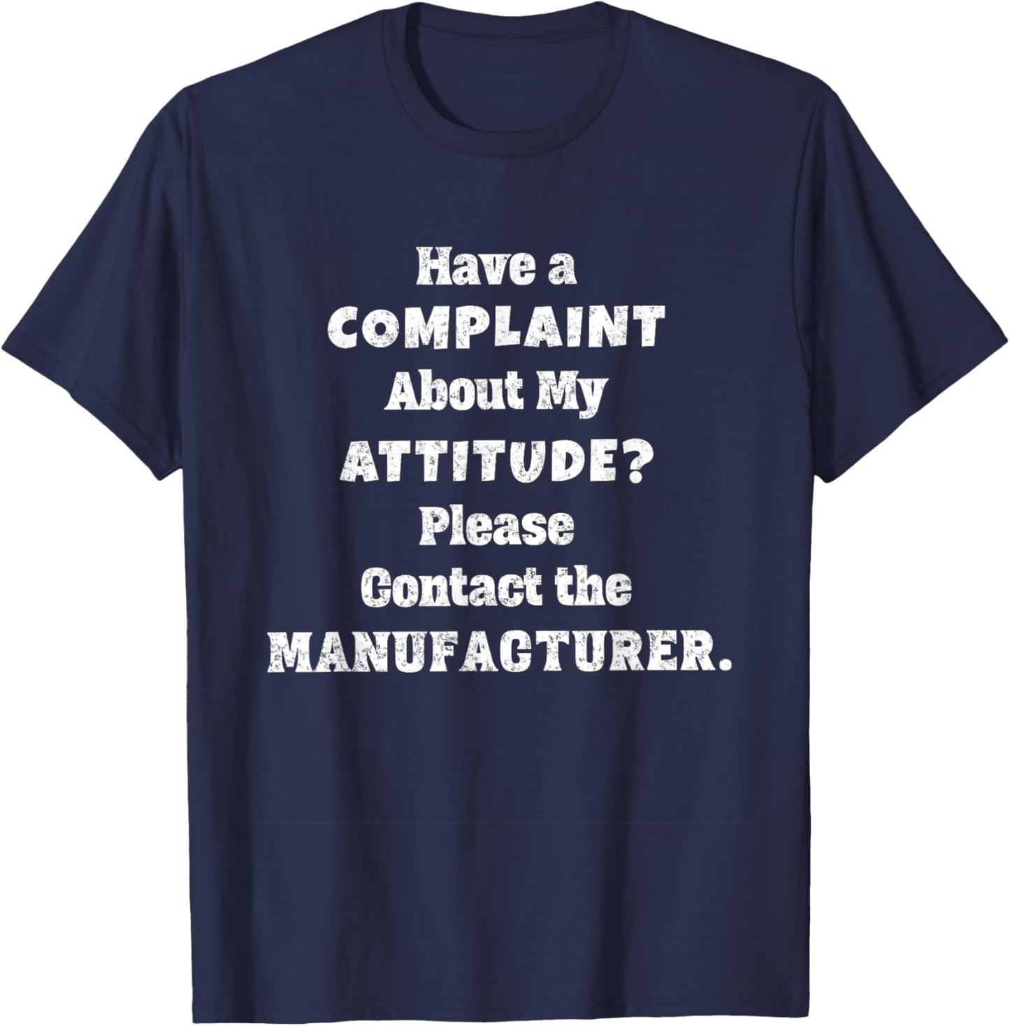 Funny Teenage Girl Sarcastic Moody Teenager Bad Attitude T-Shirt - T-Shirt | Navy