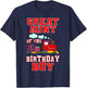 Great Aunt Of The Birthday Boy Train Steam Locomotive Bday T-Shirt - T-Shirt | Navy