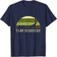 Vegan & Vegetarian Quotes Team Herbivore Vegetarian - Adult - Black - Small - Short Sleeve - - Modern Animal Pattern - All Seasons - 1 Count T-Shirt - T-Shirt | Navy