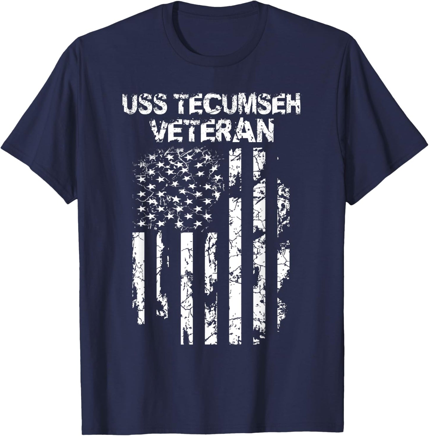 USS Tecumseh Veteran T-Shirt - T-Shirt | Navy