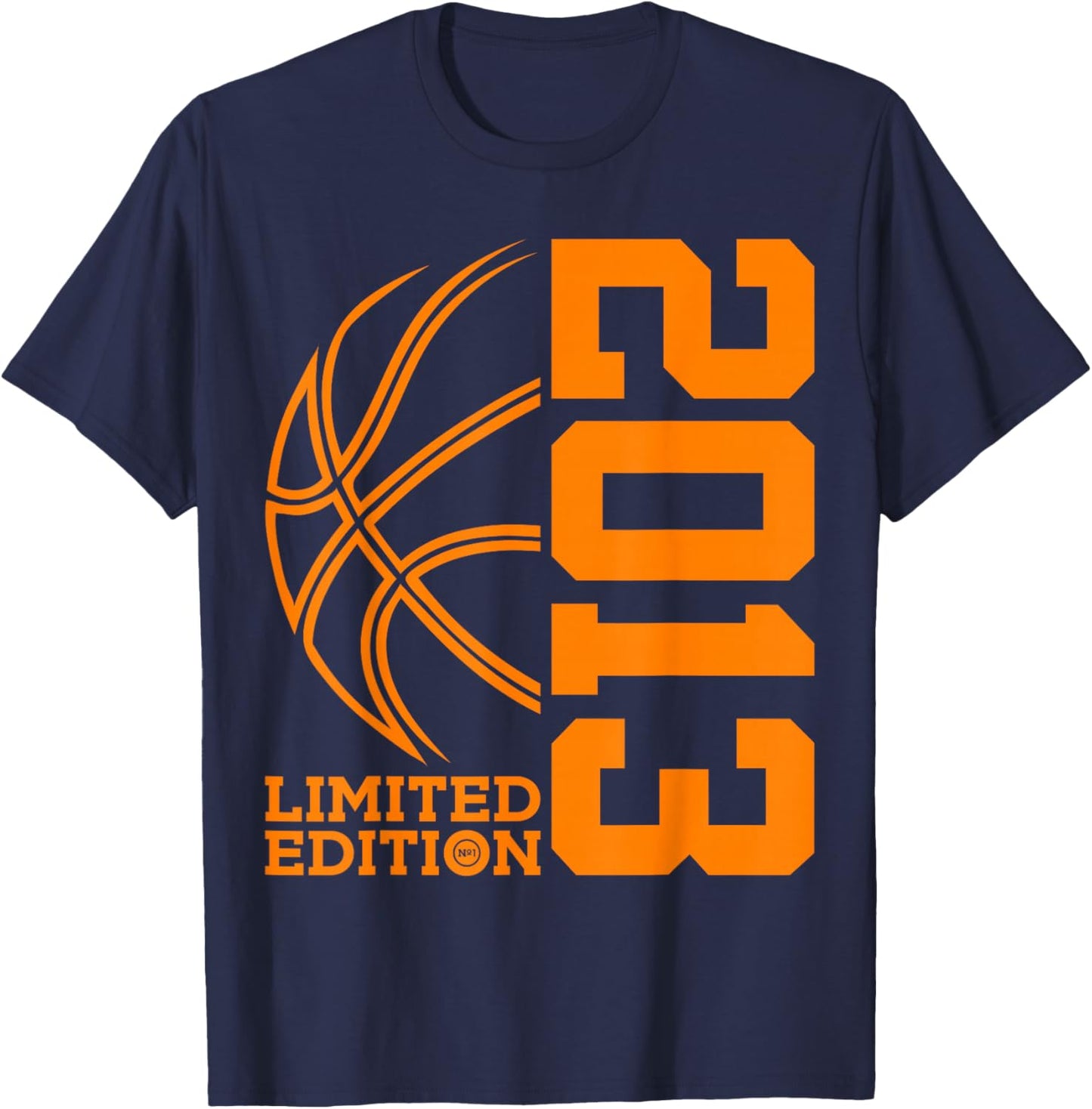 12th Birthday Basketball Limited Edition 2013 T-Shirt - T-Shirt | Navy
