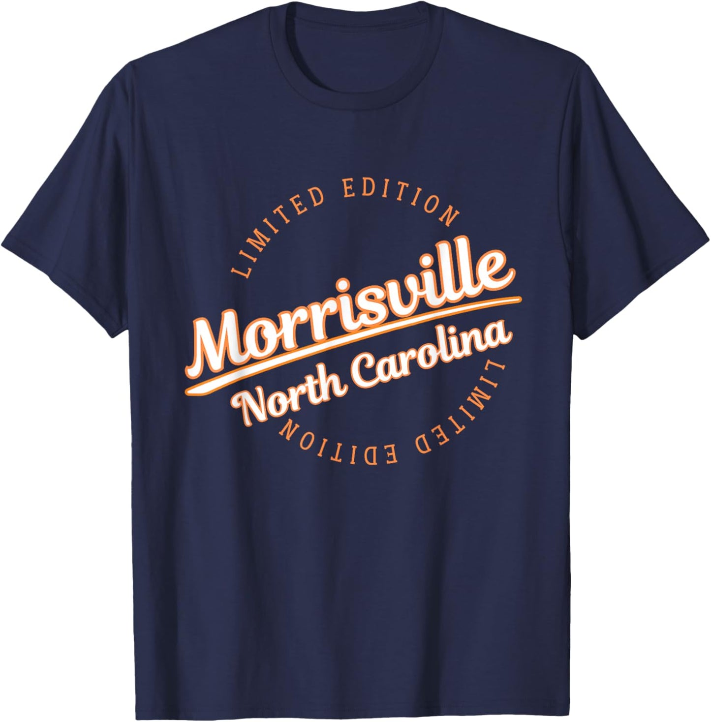 Retro Athletic Morrisville NC Apparel T-Shirt - T-Shirt | Navy