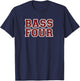 Drumline Bass Four - Bass Drum 4 Band Camp BFND Drum Line T-Shirt - T-Shirt | Navy