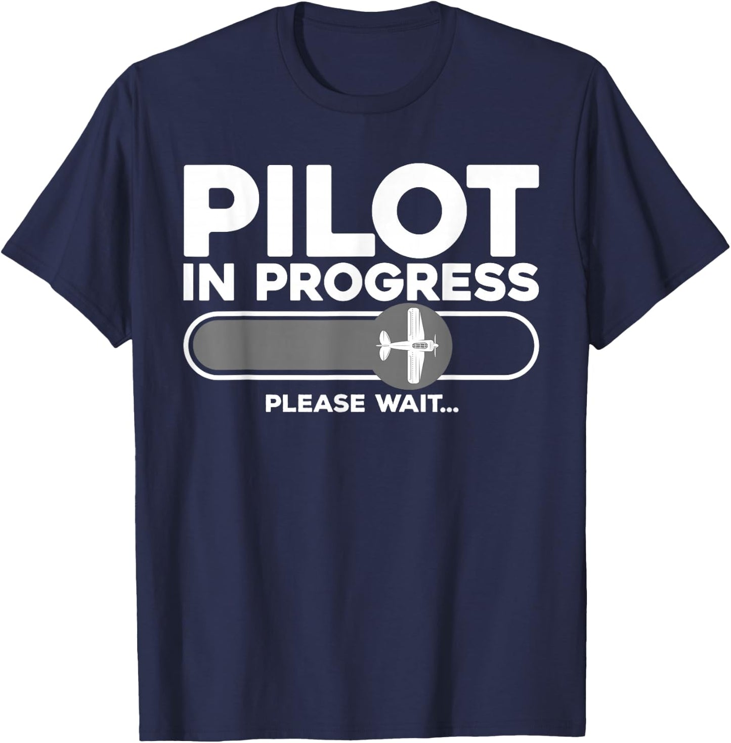 Pilot Art Men Women Airline Future Pilot Aviation Airplane T-Shirt - T-Shirt | Navy